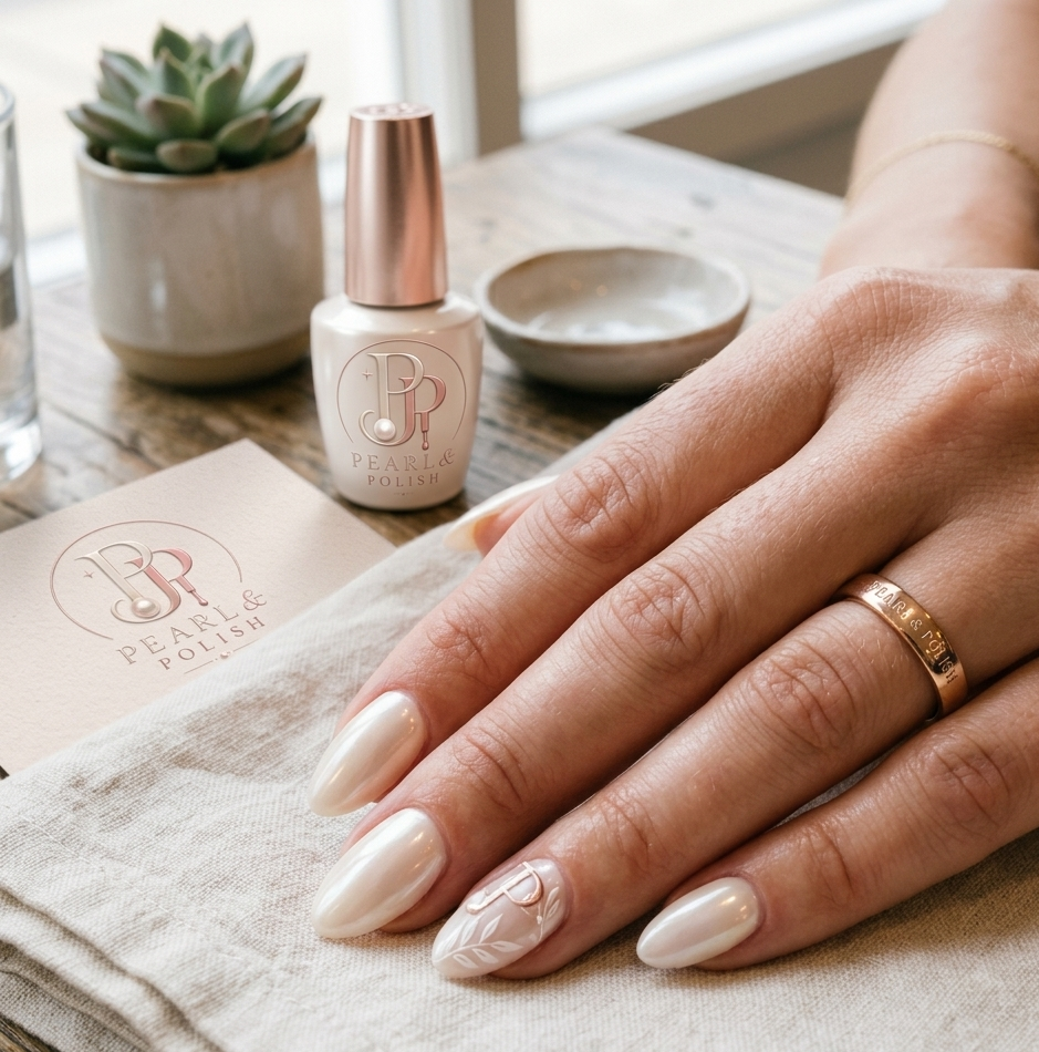 Pearl and Polish nail work